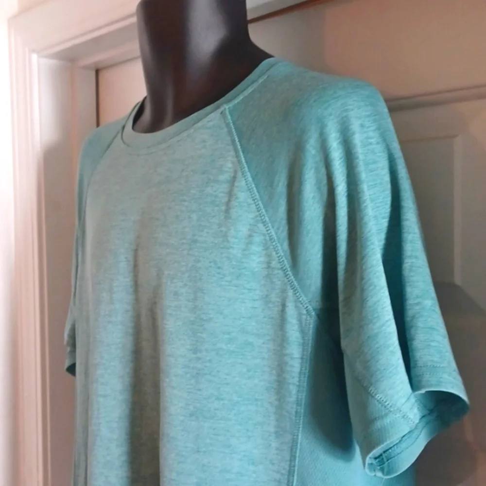 bcg Green Short Sleeve Sportwear Relaxed Fit, L - Picture 1 of 5